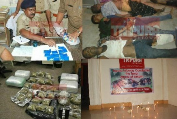 Narco-Terrorism poses serious threat to Tripura, NE region: Drug cartel funded NDFBTerrorists massacre 13 in Assam:Phensedyl, Heroin, Brown Sugar spreads across NE, Tripura 